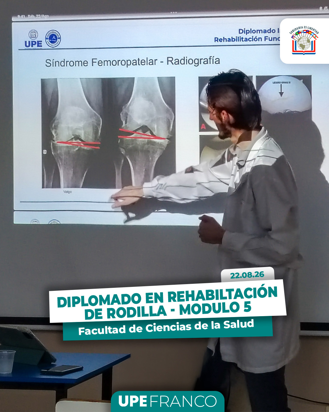 Módulo 5 del Diplomado Internacional en Rehabilitación Funcional de Rodilla